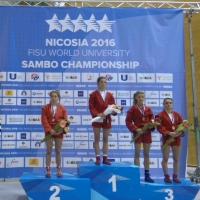 Владивостокская спортсменка Анастасия Храмова завоевала золотую медаль Чемпионата Мира по самбо